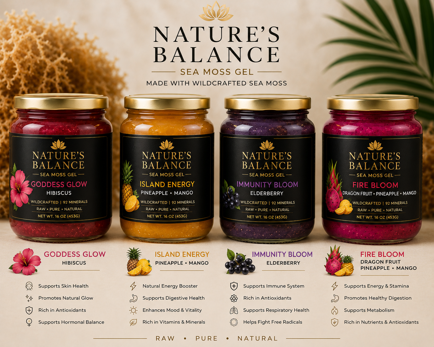 Nature’s Balance Seamoss Gel