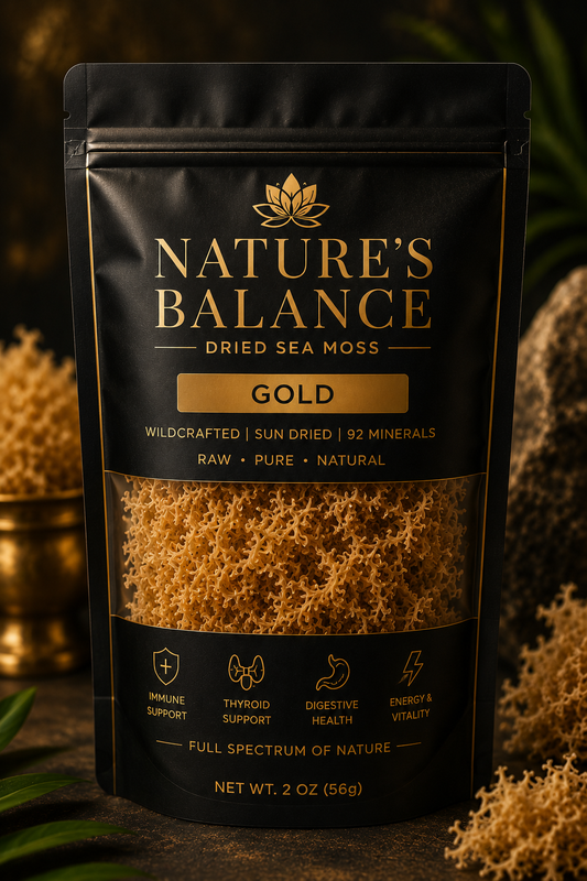 Wild crafted Dried Sea Moss
