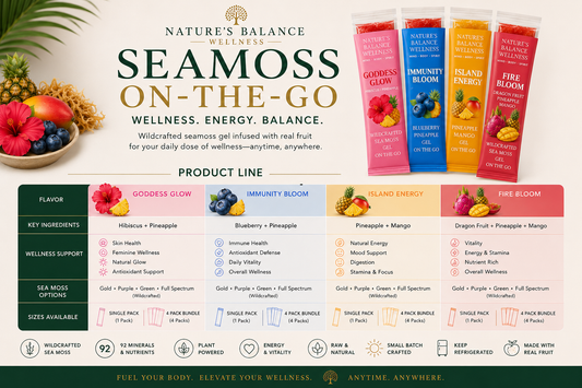 Nature’s Balance Seamoss Gel On The Go